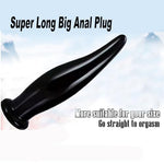 Huge Long Anal Butt Plug Trainer - Huge Thick Dildo Anal Plug with Strong Suction Cup, Prostate Massage Anus Dilator G-spot Stimulator Anal Trainer Sex Toy for Men Women (M)