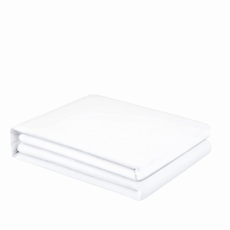 Twin Flat Sheet - Hotel Quality Twin Flat Sheet Only - Brushed Microfiber Top