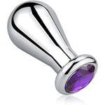 Big Anal Plug Bulb Shape Jewelry Butt Plug Trainer Set Anal Massager Sex Toy For Men Women (M)