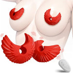 Nipple Vibrator Adult Sex Toys For Women, Bdsm Toys Vibrating Nipple Clamps With 10 Vibration Modes, Remote Control Mini Vibrators Anal Clitoral Stimulation, Female Men Couples Nipple Toys