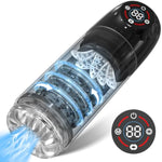 Automatic Male Masturbator Penis Pump - Male Sex Toys For Men With Upgraded 6S Vacuum Pump, 7 Rotating Sucking Licking Lcd Display Pocket Pussies Stroker Adult Toys Pumps & Enlargers