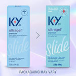 Ultragel Lube, Personal Lubricant, New Water-Based Formula, Safe For Anal Sex, Safe To Use With Latex Condoms, For Men, Women And Couples, Body Friendly 1.5 Fl Oz (Pack Of 2)