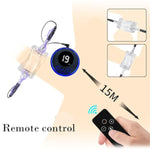 Male Penis Ring With 8 Modes, Male Bondage Exercise Masturbation Electric Shock Cock Penis Ring Sex Toy
