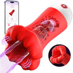 Male Masturbator Sex Toys For Men - 4In1 Penis Vibrator Pocket Pussy Pump With 9 Training Stroker Modes & App Remote Control & 4.98’’ Deep Blowjob, Male Adult Sex Toy For Gay Men Women Couple