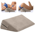 Sex Pillow Wedge Men Women Adult Sex Toys & Games Intimate Positioning Pillow In Bed, Seat, Sofa, Chair, Sexy Things Couples Sexual Wellness, Position Cushion Furniture For Bedroom Stuff, Beige