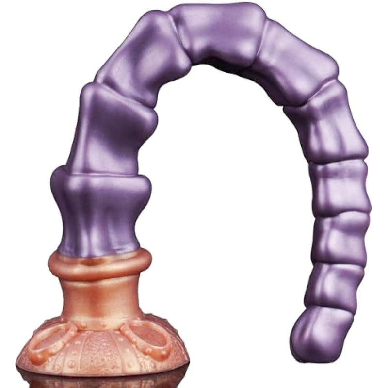 17In Extra Long Dildo Large Anal Beads Big Monster Dildo Fantasy Toy, Huge Butt Plug Anal Snake Thick Knot Horse Dildo, Long Anal Dildo Stretcher Giant Silicone Xl Buttplug For Men Women Gay Couple
