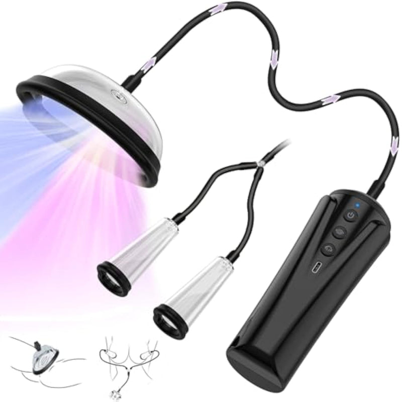 Adult Sex Toys Pussy Pump - Sex Toys For Female Automatic Vacuum Vagina Pump Nipple Pussy Sucker Clitoral Stimulation, Sexual Enhancers Nipple Pussy Sucking Toys With 6 Powerful Modes Women Toys&Games