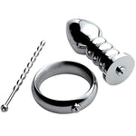 Zeus Deluxe Series Voltaic for Men - Premium Stainless Steel Electro Stimulation Kit