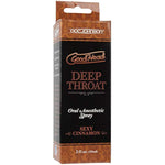 Doc Johnson GoodHead - Deep Throat Spray - Numbs Throat - Relaxes Gag Reflex - Sexy Cinnamon - 2 fl. oz.(59 ml)