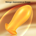 Big Butt Plug Anal Trainer: Ultra Soft Anal Plug Prostate Massager Dilators for Anus, Mango Shape Big Butt Toy Plug Anal Sex Toy, G-Spot Dildo for Beginners Advanced Players (Medium)
