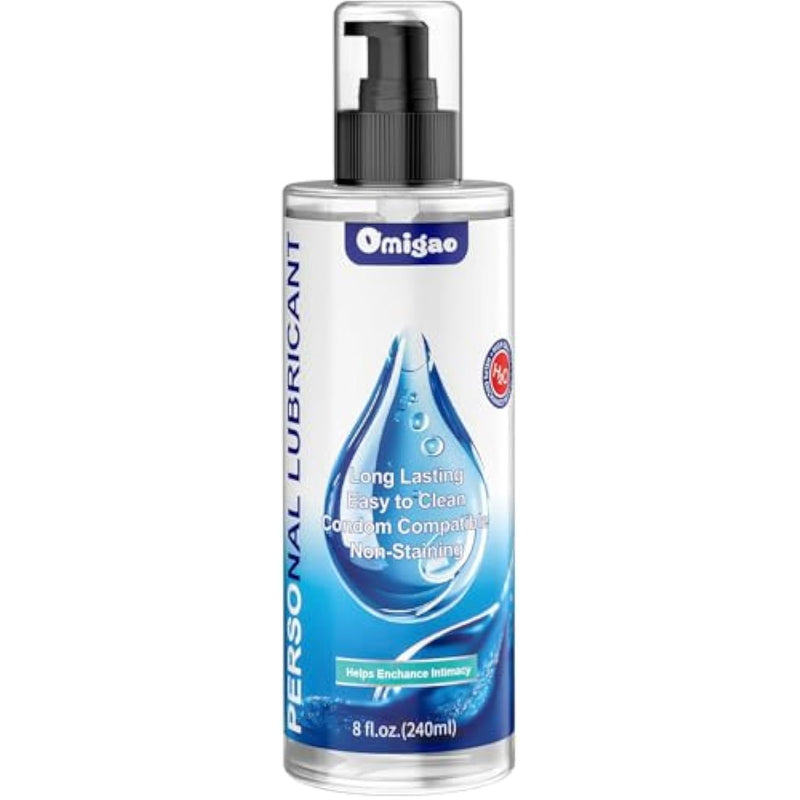 Water-Based Lube, Personal Lubricant Helps Enhance Intimacy For Long-Lasting Pleasure Sex Lube For Women, Men And Couples, Anal Lube, Non-Staining, Safe For Toys, 8 Fl Oz