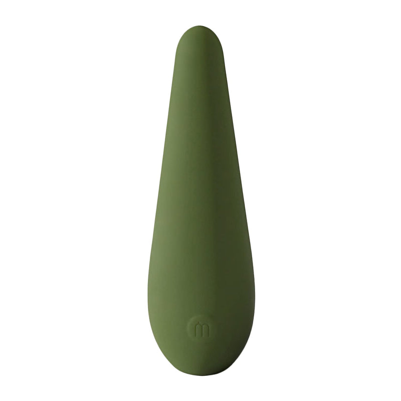 Vibe In Green - 3 Speed Easy-To-Use Cordless Massager - Platinum Grade Silicone Personal Massager - Usb Charged Water Resistant Handheld Massager