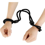 Adjustable Cotton Rope Hand & Ankle Restraints - Comfortable Secure Ties For Home, Travel With Quick Release