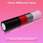 Bondage Restraints Bdsm Sex Tape Set Reusable Electrostatic Bondage Tape Bondage Restraints Tape For Adult Bondage Bdsm Games Bdsm Sex Toys For Couples Kinky For Couples 50Ft*4 Rolls