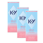 Jelly Classic Water-Based Body Friendly Formula 4 Fl Oz. Personal Lubricant For Wetter Sex For Men, Women And Couples & Safe To Use With Latex Condoms (3 Pack)