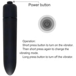 Mini Bullet Vibrator With 10 Mode Vibration For Precision G Spot Anal Clitoral Stimulation Portable Vaginal Stimulator With Tapered Tip For Female Masturbation Couple Foreplay Flirting