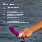 Gigi 3 App-Controlled G-Spot Vibrator For Women With 8 Pleasure Settings, Female Vibrator, Sex Toy, Adult Toy, Deep Rose