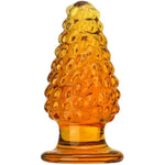 Glass Anal Butt Plug Trainer With Large Base,Crystal Anal Butt Plug Glass Anal Trainer With Long Neck Crystal Pleasure Wand With Tapered Head Unisex Adult Sex Toy For Men Women(L)