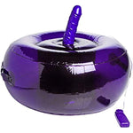 Purple Inflatable Seat With Vibrating Dong