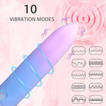 Mini Bullet Vibrator Sex Toys For Women Small Vibrator Soft Silicone Usb Rechargeable Personal Massager With 10 Vibration Modes Nipple Clitoris Massager Couple Sex Toy