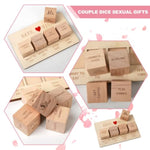 Date Night Dice - 5 Pc Sex Dice Game Set Date Night Ideas, Food Decision Dice Fun Night Dating Decision Dice, Adult Sex Game Dice Adults Bedroom Sexual Games Toys Gift