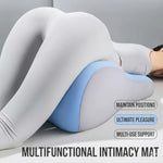 Couples Butt Cushion For Pregnant Women Furniture Pillow Pillowcase Suitable For Home Use, Ideal For Sitting And Lying, Foam Pillow Modern And Simple Style (Blue)