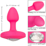 Cheeky Gems Small Rechargeable Vibrating Probe Anal Vibrator For Adult Sex Toy - Pink