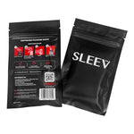 Pleasures Sleeves for Men, Pre-Lubricated Stroker, 6-Pack – Disposable for Easy Cleanup and Textured Ribbed Interior for Ultimate Solo Pleasure