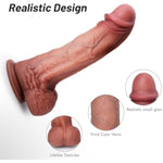 13.77" Realistic Huge Dildo Sex Toys,2.99" Diameter Extra Thick Silicone Dildos Lifelike Penis G-Spot Anal Dildo Dilator With Strong Suction Cup Sex Toys For Adult Women Men Advanced Hands-Free Play