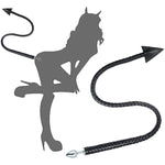 Anal Butt Plug Tail, Metal Anal Plug, Long Anal Plug, Faux Leather Devil Sex Whip Tail, 2 In 1 Anal Sex Toys, Couples Flirt Play Fetish Cosplay Things To Spice Up Your Sex Life