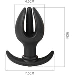 Flower Bud Inflatable Anal Plug, Silicone Bead Expanding Anal Plug, Male And Female Inflatable Anal Plug