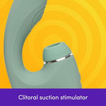 Pulsing G Spot Vibrator and Clit Sucker Stimulator for Women