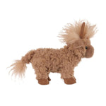 Charming Highland Cow Plush Stuffed Animals For Kids, Soft Cute Plush Toys For Baby Girl And Boy, Fluffy Charming Highland Cow Brown 8.7 Inches