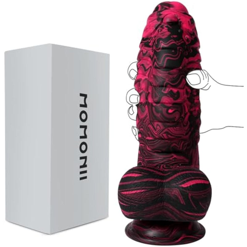 2.36" Diameter Fantasy Huge Thick Dildo, Big Realistic Colorful Flexib BlessMyBucket 2.36" Diameter Fantasy Huge Thick Dildo, Big Realistic Colorful Flexib BlessMyBucket