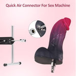7.4In Silicone Realistic Sex Machine Attachment for Automatic Thrusting