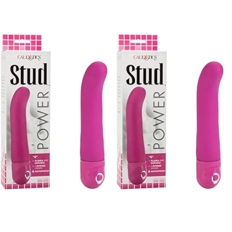 California Exotic Novelties Waterproof Power Stud “G” - Pink (Pack Of 2)