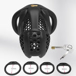 Pink Chastity Cage Sissy Small Chastity Devices Male Penis Cage For Men Flat Plastic Cock Cage Bdsm Cage A601 (Long,Flat Ring)