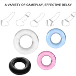 4Pcs Silicone Cock Rings Set, Penis Rings For Men Longer Harder Bigger Erections, Better Sex Pleasure Enhancing Adult Sex Toys For Men, Couples