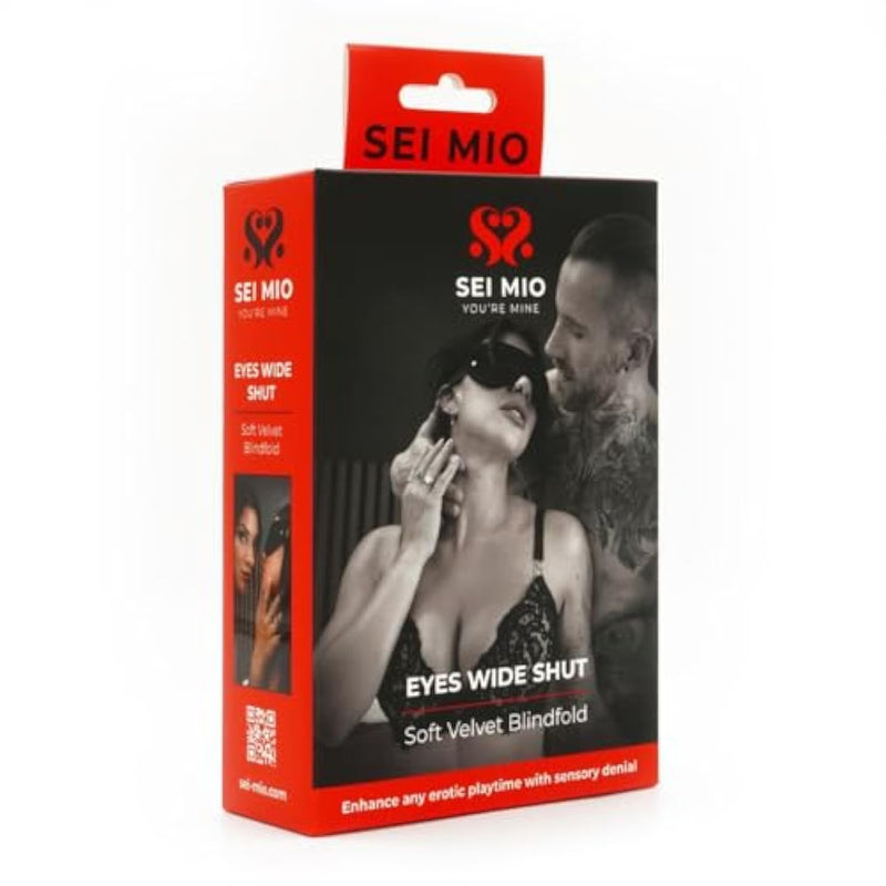 Soft Velvet Blindfold. Premium Sex Blindfold For Sensory Play. Luxurious Bdsm Toys & Bdsm Kit. Ultimate Sex Toys For Couples & Bondage Gear & Accessories