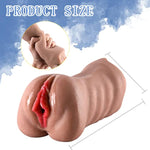 2 In 1 Sex Toys For Men Realistic Pocket Pussy Male Masturbator - Dult Male Sex Toy,Sex Toys For Men With 3D Texture & Tight Tunnel, Sex Toys Uk Male Masturbators
