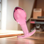 3 Piece Glass Anal Plug Training Kit, Smooth Butt Plugs Beads With Anchor Bottom Beginners To Advanced Adult Pleasure Toys For Men And Women