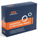 Causehuman Phimosis Stretching Rings Set (20 Rings) - Safe & Effective - Proven Results - Labelled Phimosis Rings - Free Stretching Tool