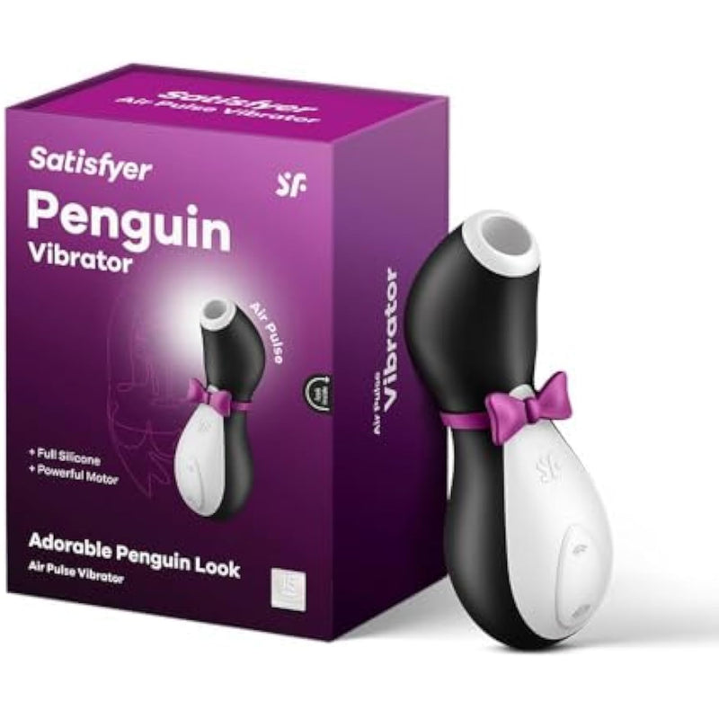 Penguin Vibrator Sex Toy | Adult Toys For Women | Suction Clitoral Stimulation Vibrator | Vibrating Sexual Pleasure Device | Stimulation Vibrators | Female Wellness Tools | Woman Sextoy