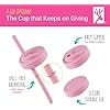 Kids & Toddler Cups | The Original Glass Mason jars 8 oz with Silicone Sleeves & Silicone Straws with Stoppers | Smoothie Cups | Spill Proof Sippy Cups for Toddlers