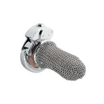 One Click Locking Male Chastity Cage Adult Sex Toy With Adjustable Ring Stainless Steel Cock Cage With Ventilation Holes And Dual Keys, Breathable & Secure (H-76)