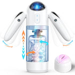 Automatic Male Masturbator Sex Toys For Men, Sex Toys With 4 Thrusting & 7 Rotation Modes, Pocket Pussy Male Stroker With 7 Color Ambient Lighting, Sex Toy Sex Machine