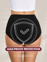 Period Underwear for Women Cotton Leakproof Briefs - 4 Pack