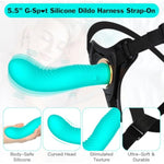 Strap On Dildo Strapon Harness - Vibrating Strap On For Women With 10 Vibration 4 Speeds, Remote Control Detachable Dildo Vibrator For Anal G-Spot Stimulation, Adult Sex Toys For Female Lesbian Couple