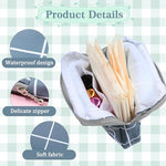 4 Pcs Sanitary Napkin Storage Bags, Period Bag, Portable Menstrual Cup Pouches Nursing Pad Holder Tampon Bags for Girls&Women