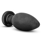 Sex Toys – Spark Silicone Plug – Medium 5.25 Inch – Tapered Beginner Butt Plug With Stayput Design & Suction Cup Base – Ultra-Smooth Anal Plug For Men, Women & Couples – Carbon Fiber